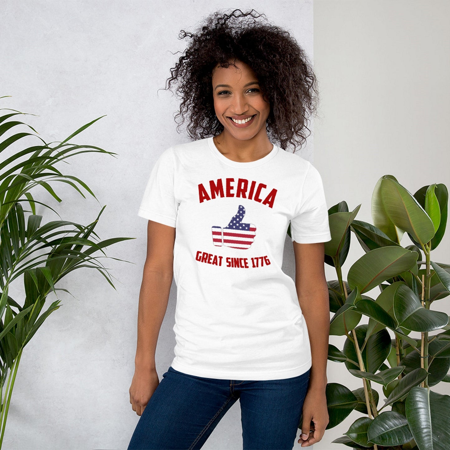 4th of July. America Great Since 1776. Short-Sleeve Unisex T-Shirt