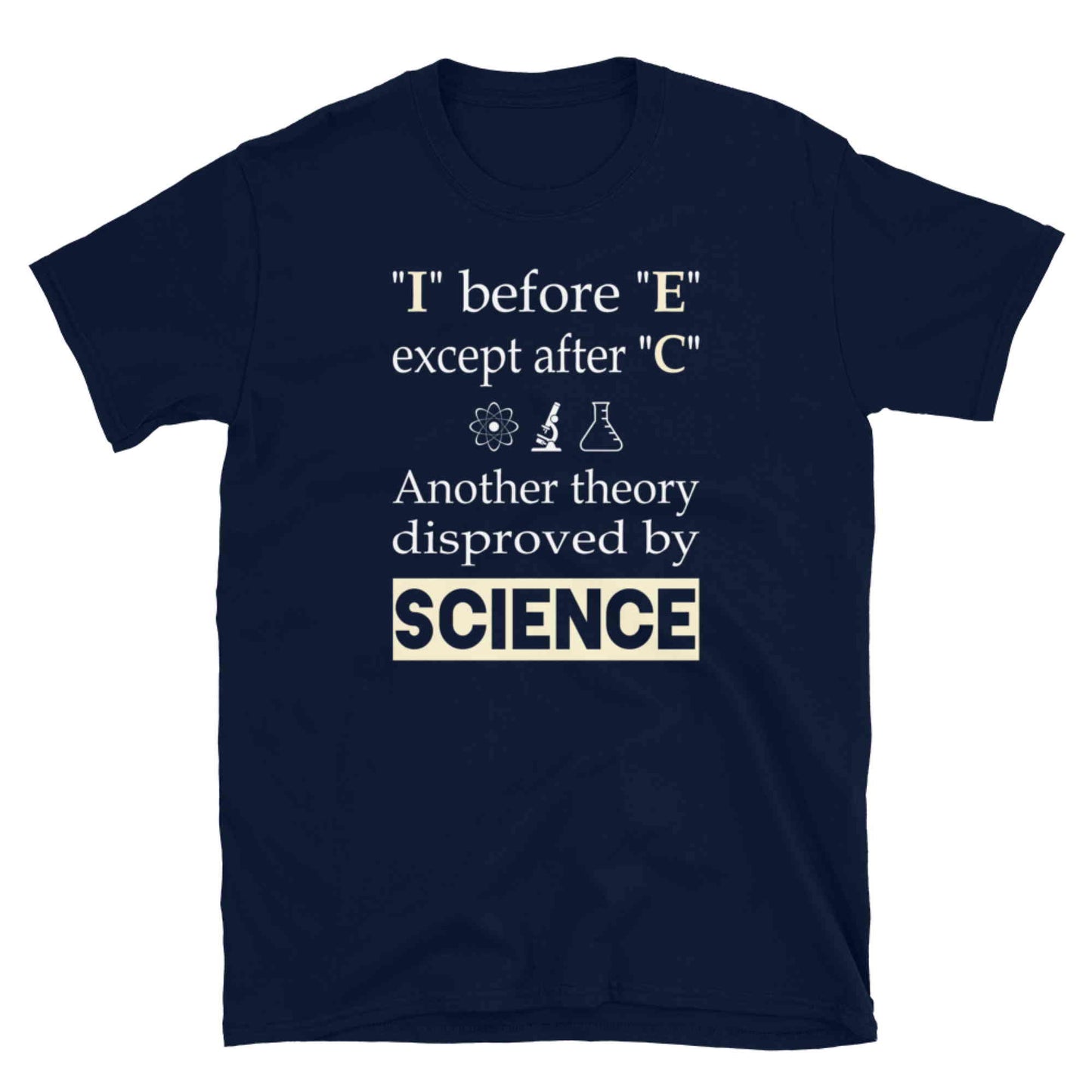 I before E except after C. Another theory disproved by science.
