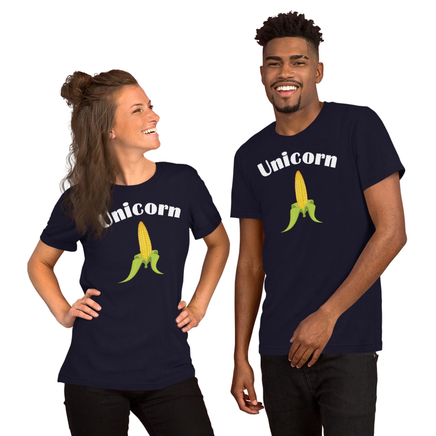 Unicorn - Corn. Short-Sleeve Unisex T-Shirt