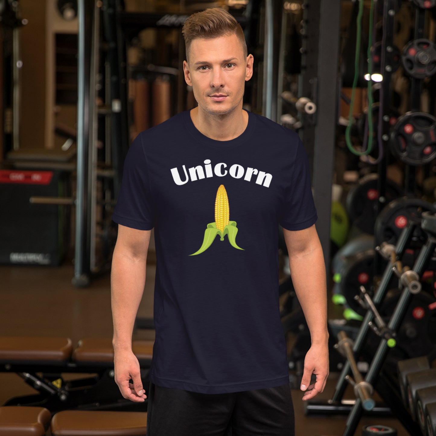 Unicorn - Corn. Short-Sleeve Unisex T-Shirt