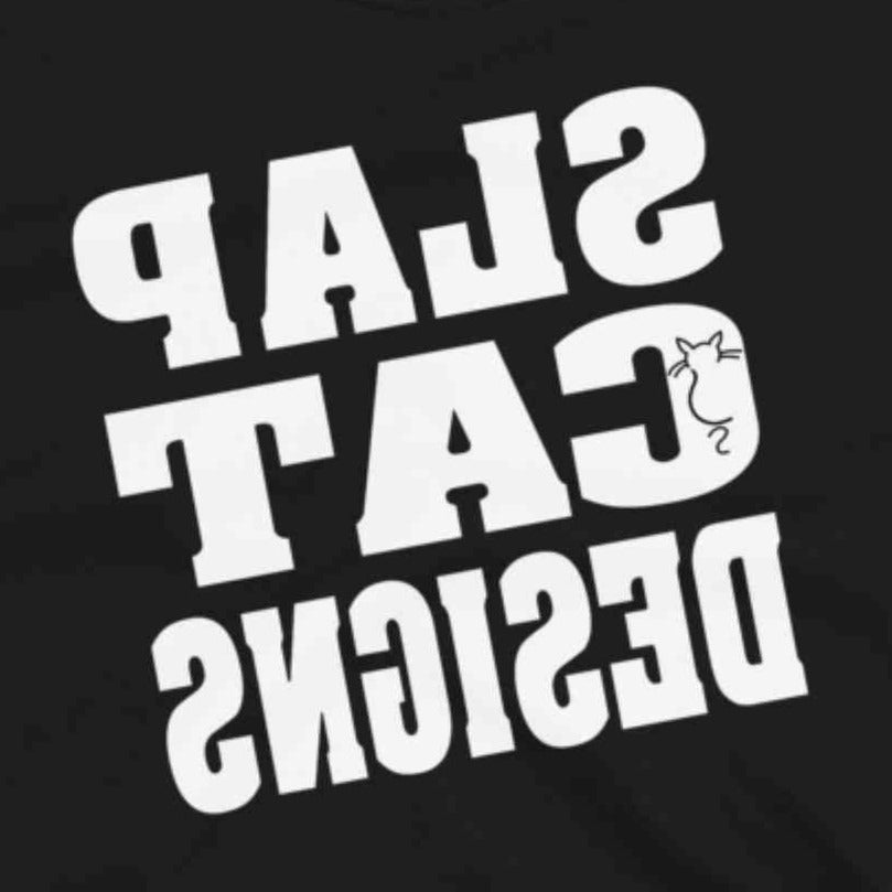 Slap Cat Designs - Mirror Image. Short-Sleeve Unisex T-Shirt