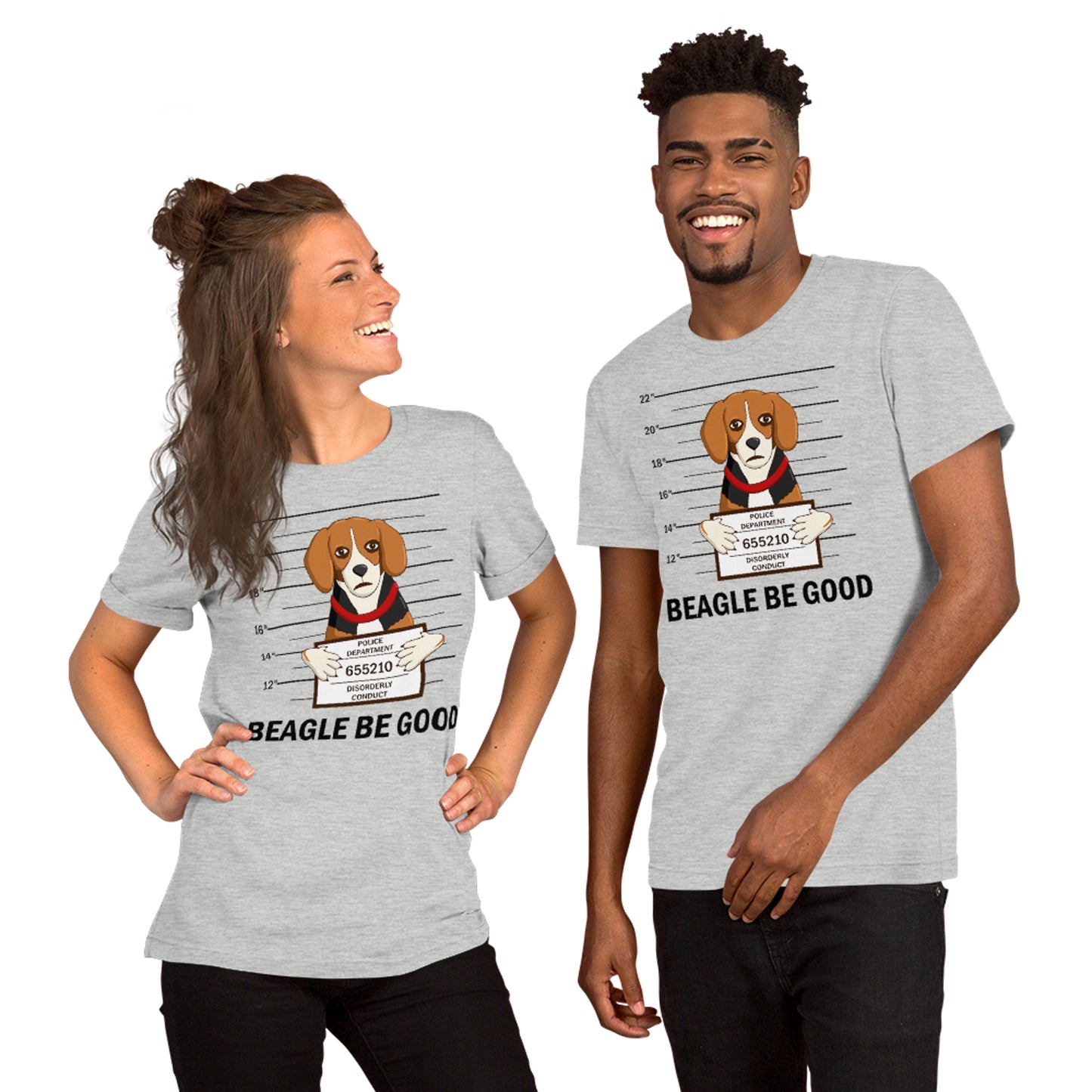 Beagle Be Good. Short-Sleeve Unisex T-Shirt