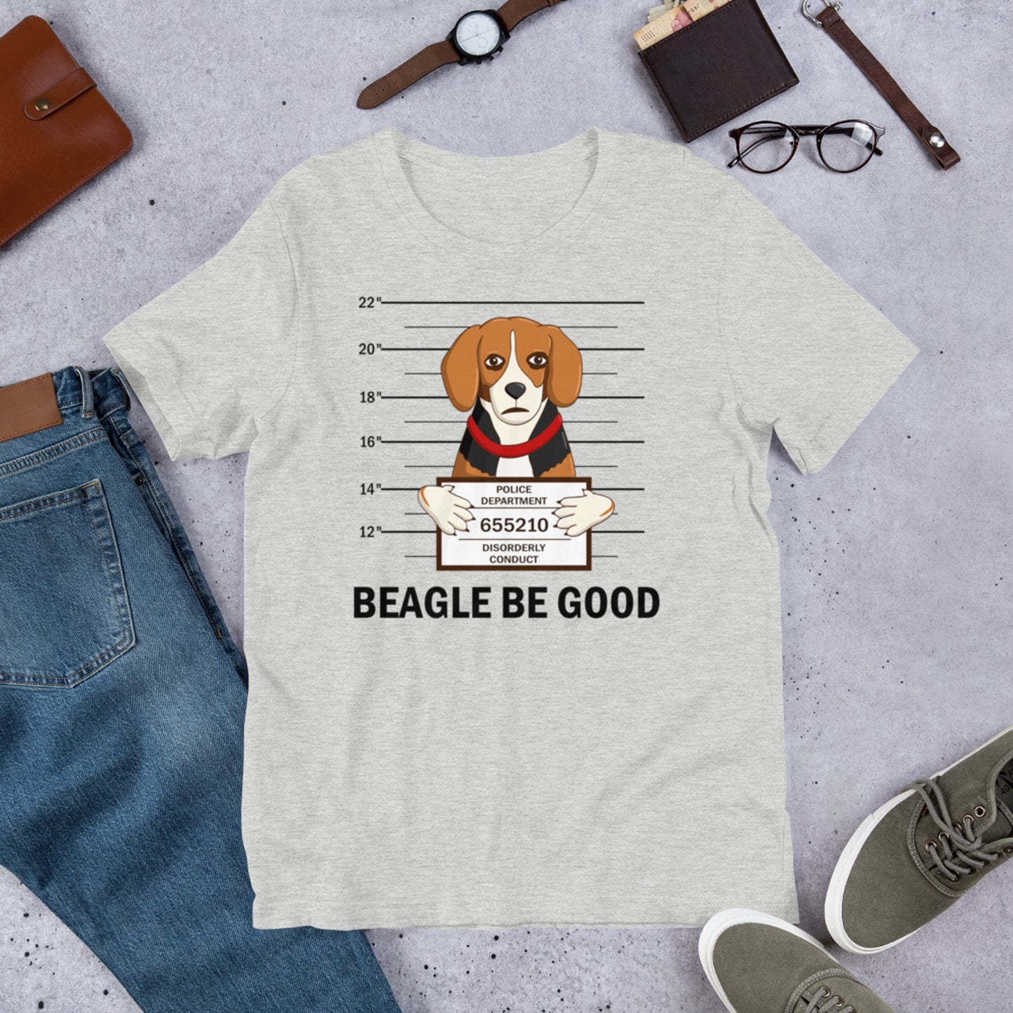 Beagle Be Good. Short-Sleeve Unisex T-Shirt