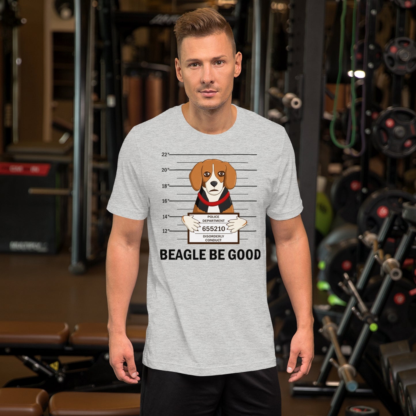 Beagle Be Good. Short-Sleeve Unisex T-Shirt