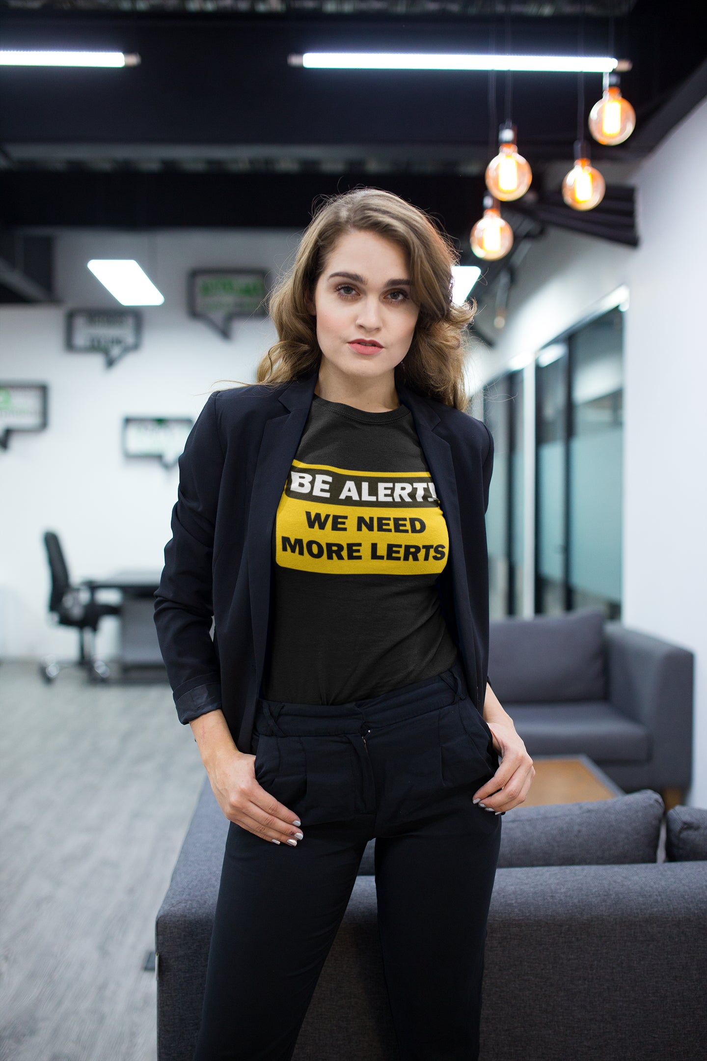 Be Alert! We Need More Lerts. Short-Sleeve Unisex T-Shirt