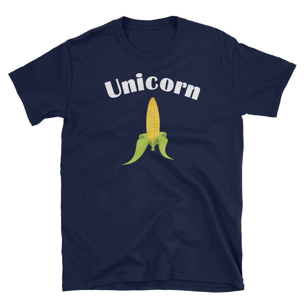 Unicorn - Corn. Short-Sleeve Unisex T-Shirt