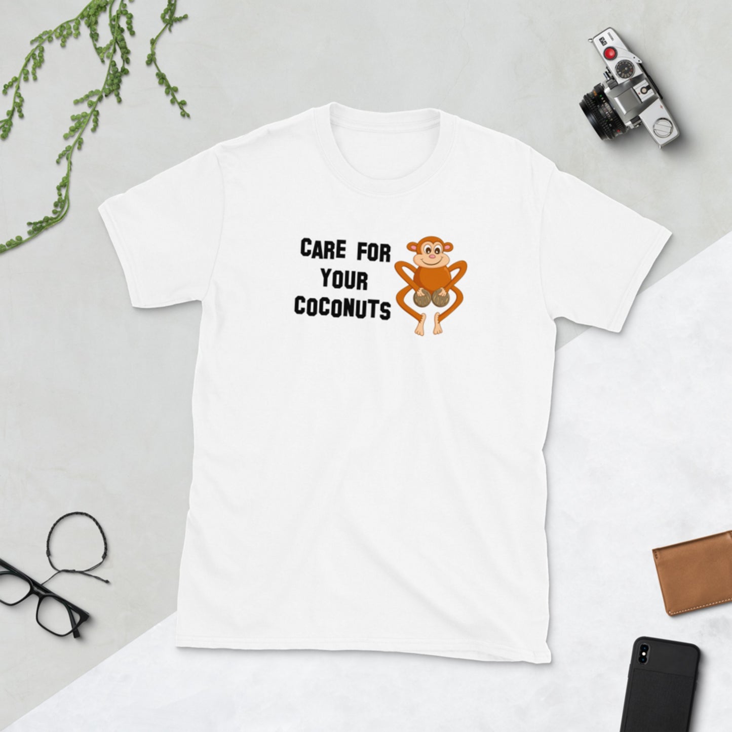 Care For Your Coconuts. Short-Sleeve Unisex T-Shirt