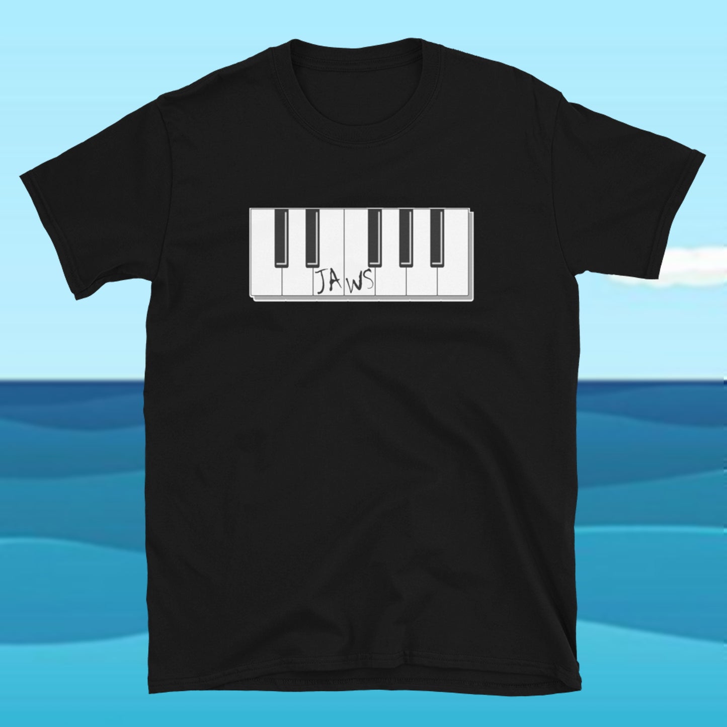 Jaws Theme. Short-Sleeve Unisex T-Shirt