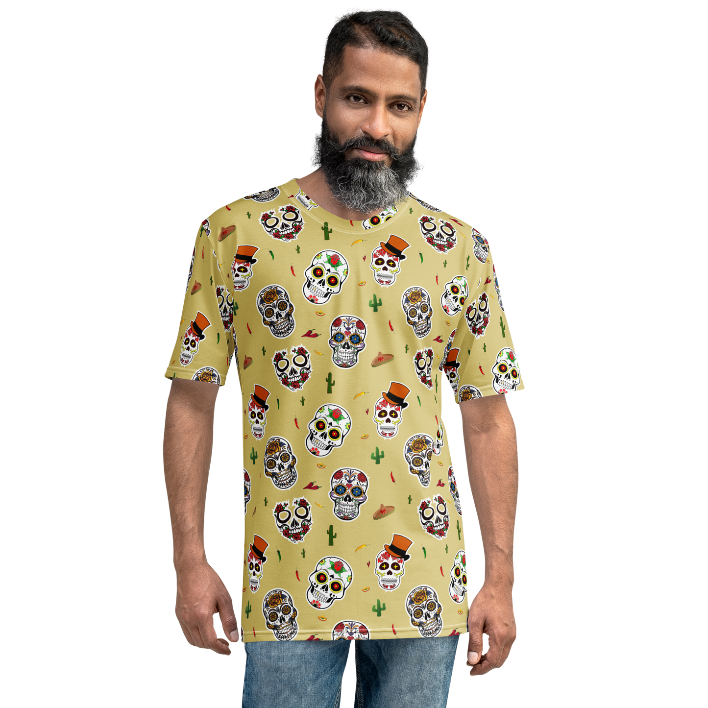 Day of the Dead. Adult unisex all-over print t-shirt.