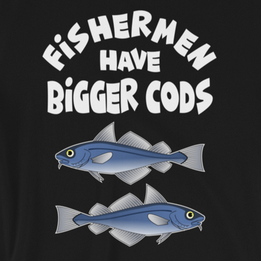 Fishermen have bigger cods. Short-Sleeve Unisex T-Shirt