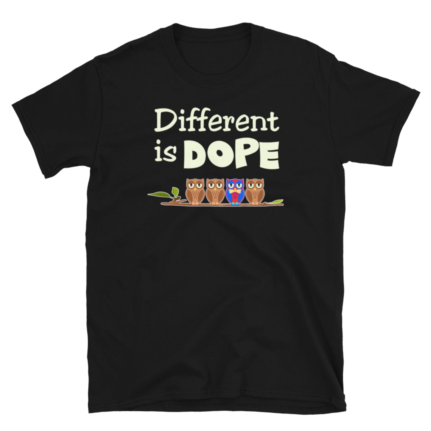 Different is Dope. Short-Sleeve Unisex T-Shirt