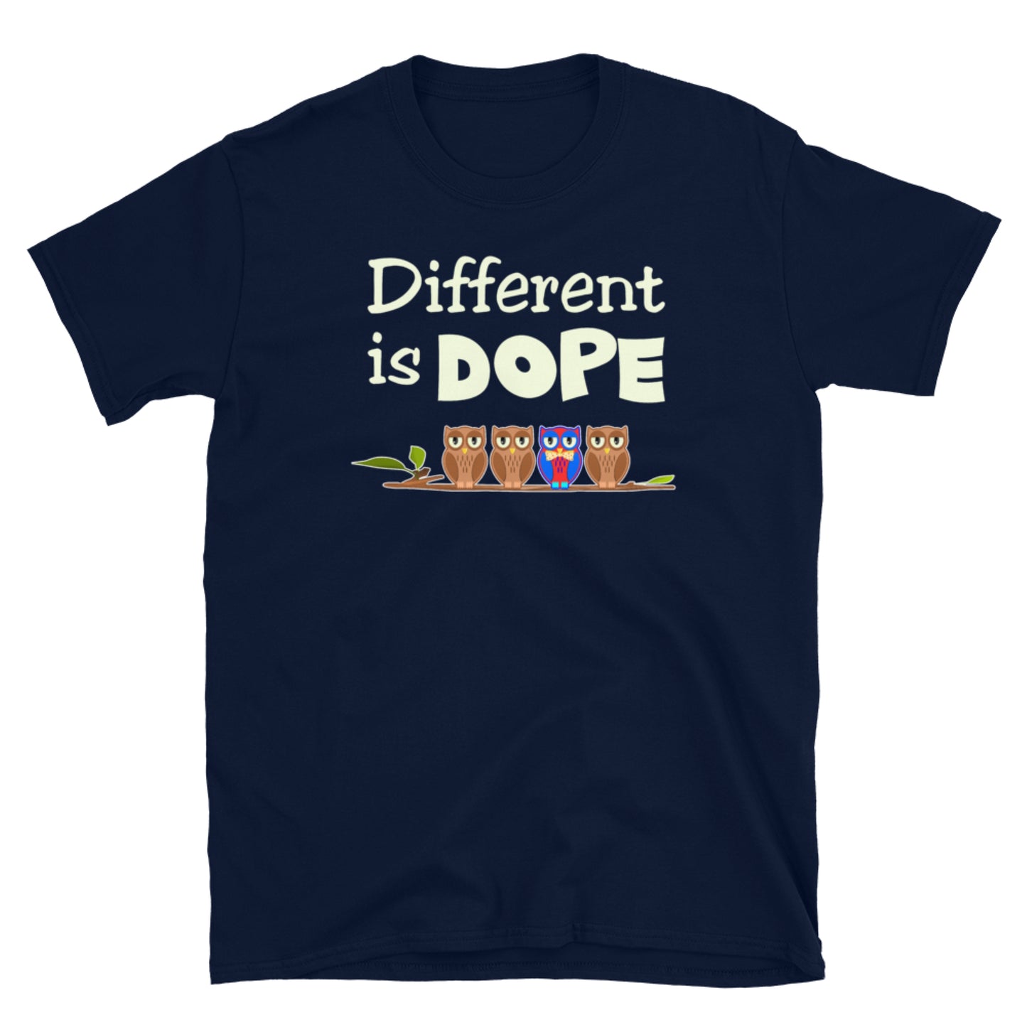 Different is Dope. Short-Sleeve Unisex T-Shirt