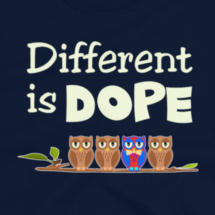 Different is Dope. Short-Sleeve Unisex T-Shirt