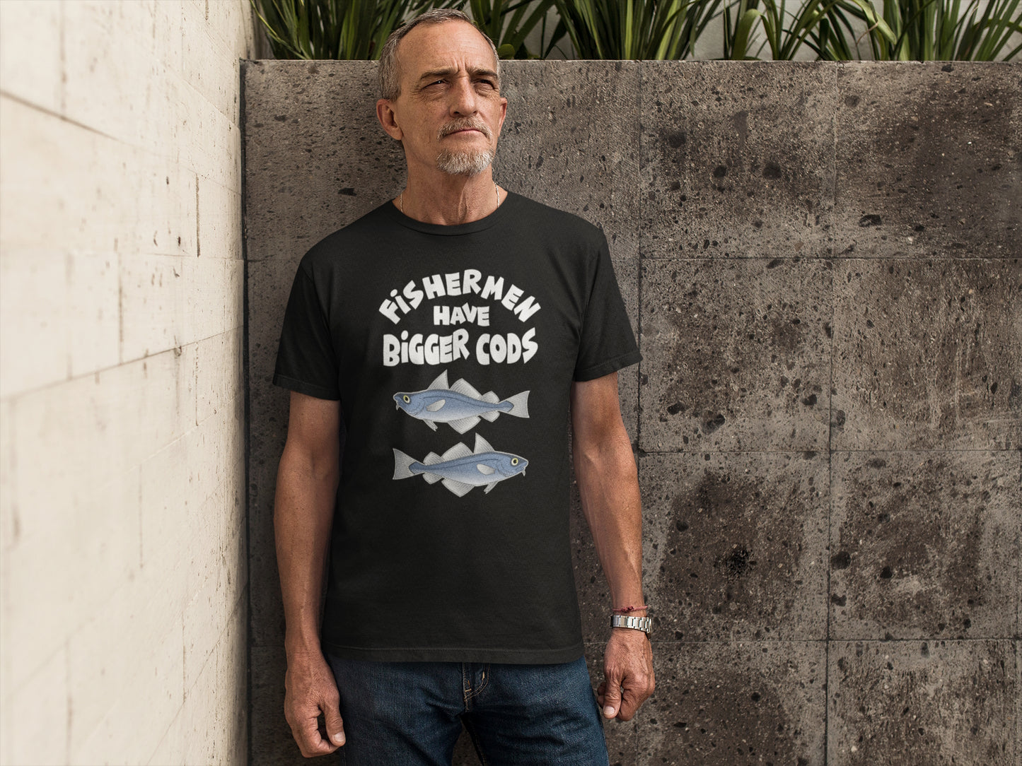 Fishermen have bigger cods. Short-Sleeve Unisex T-Shirt