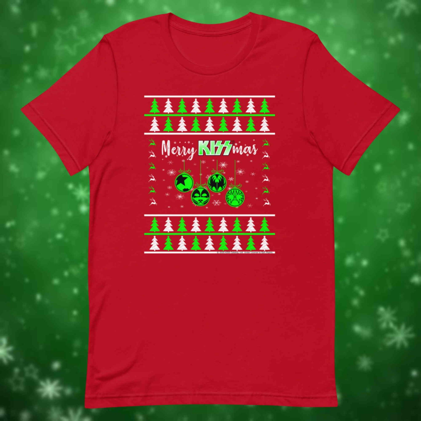 Merry Kissmas - Christmas Sweater Design. Unisex t-shirt