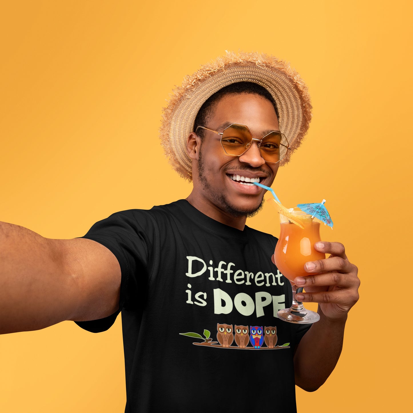 Different is Dope. Short-Sleeve Unisex T-Shirt