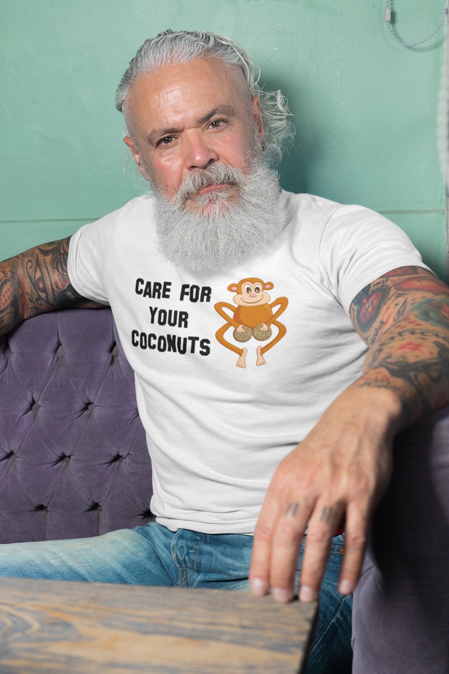 Care For Your Coconuts. Short-Sleeve Unisex T-Shirt