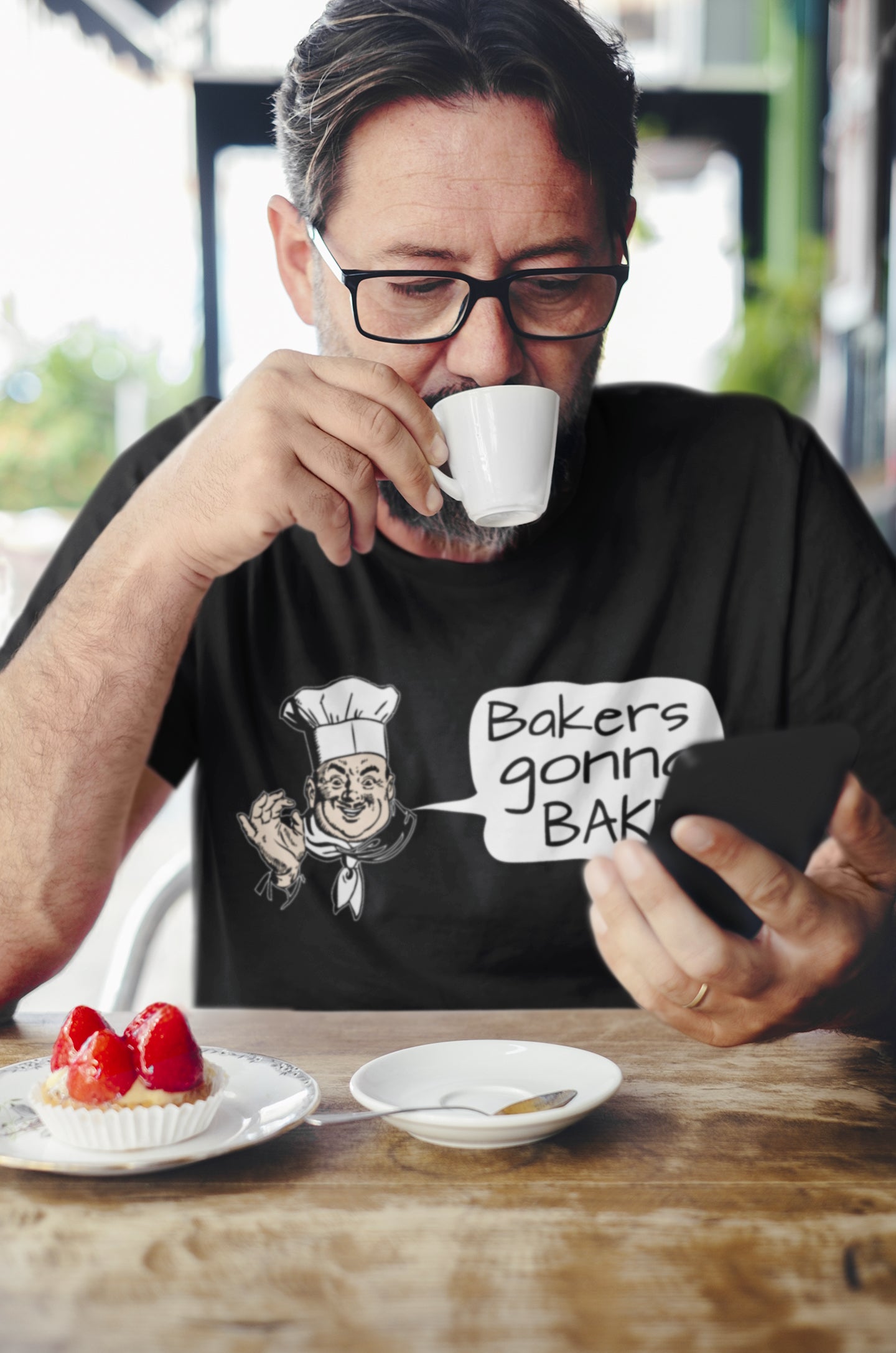 Bakers Gonna Bake. Short-Sleeve Unisex T-Shirt