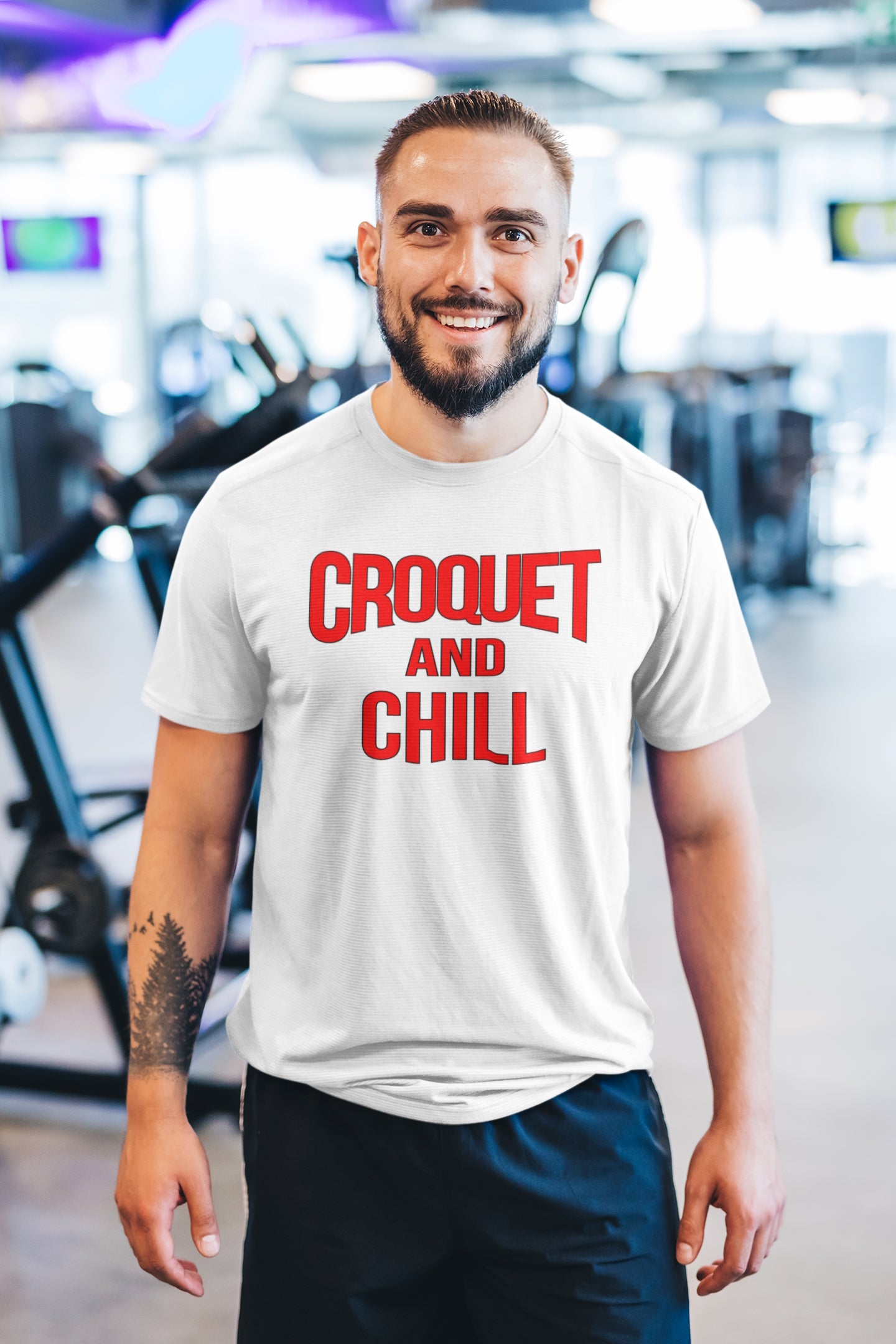 Croquet and Chill. Short-Sleeve Unisex T-Shirt