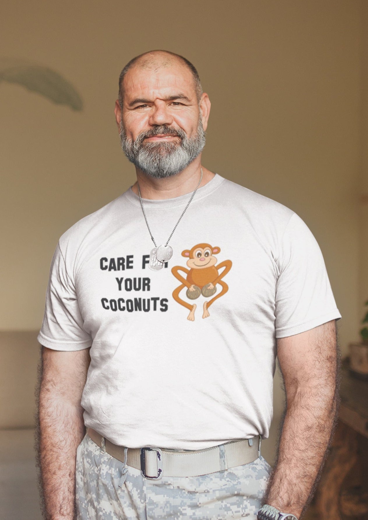 Care For Your Coconuts. Short-Sleeve Unisex T-Shirt