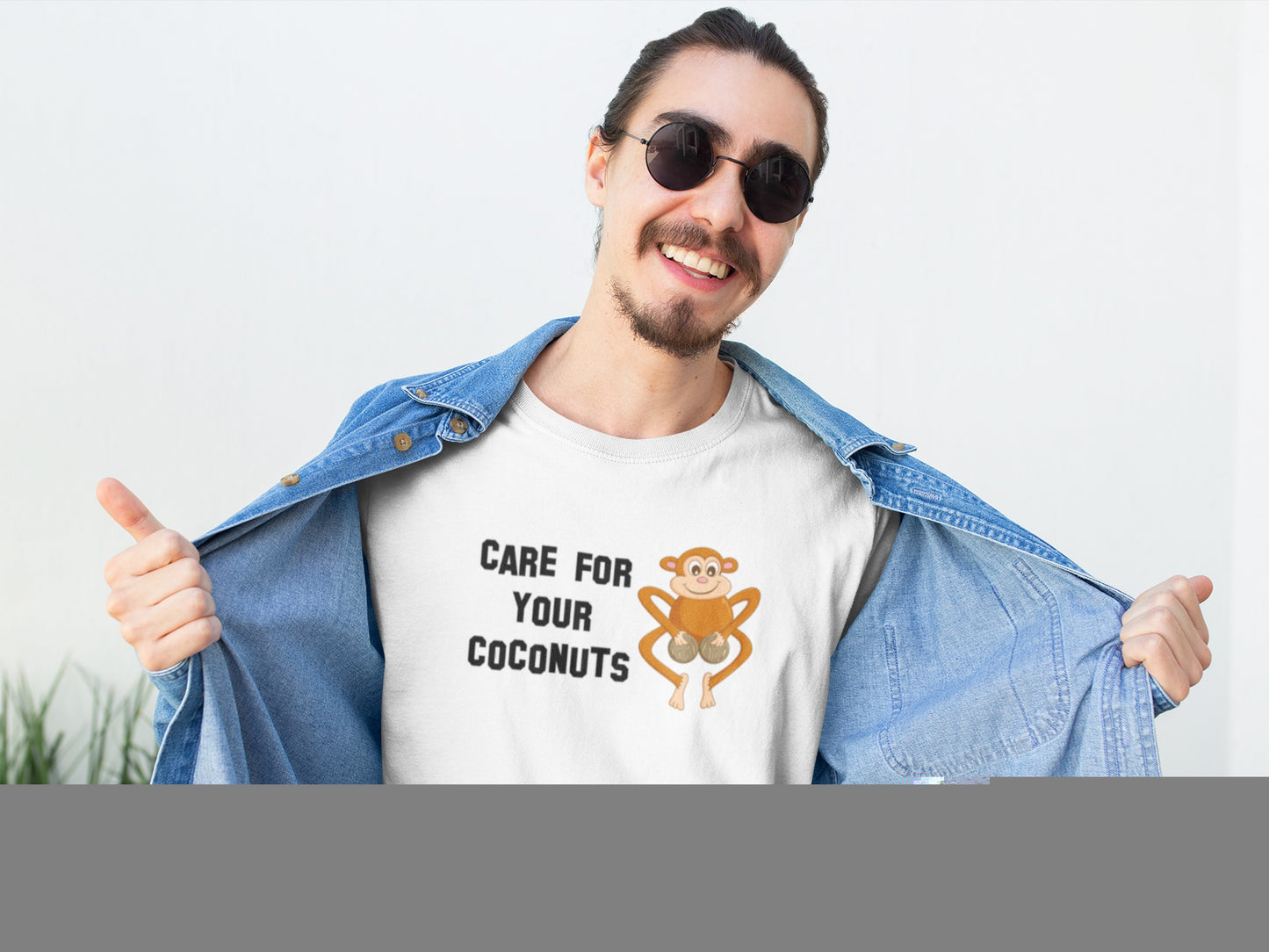 Care For Your Coconuts. Short-Sleeve Unisex T-Shirt