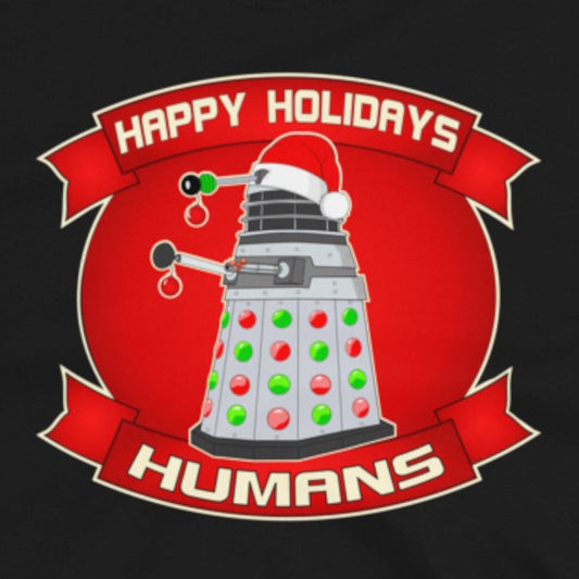 Happy Holidays Humans. Short-Sleeve Unisex T-Shirt