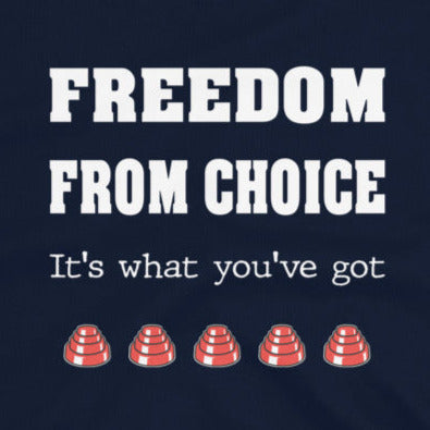 Freedom From Choice. Short-Sleeve Unisex T-Shirt