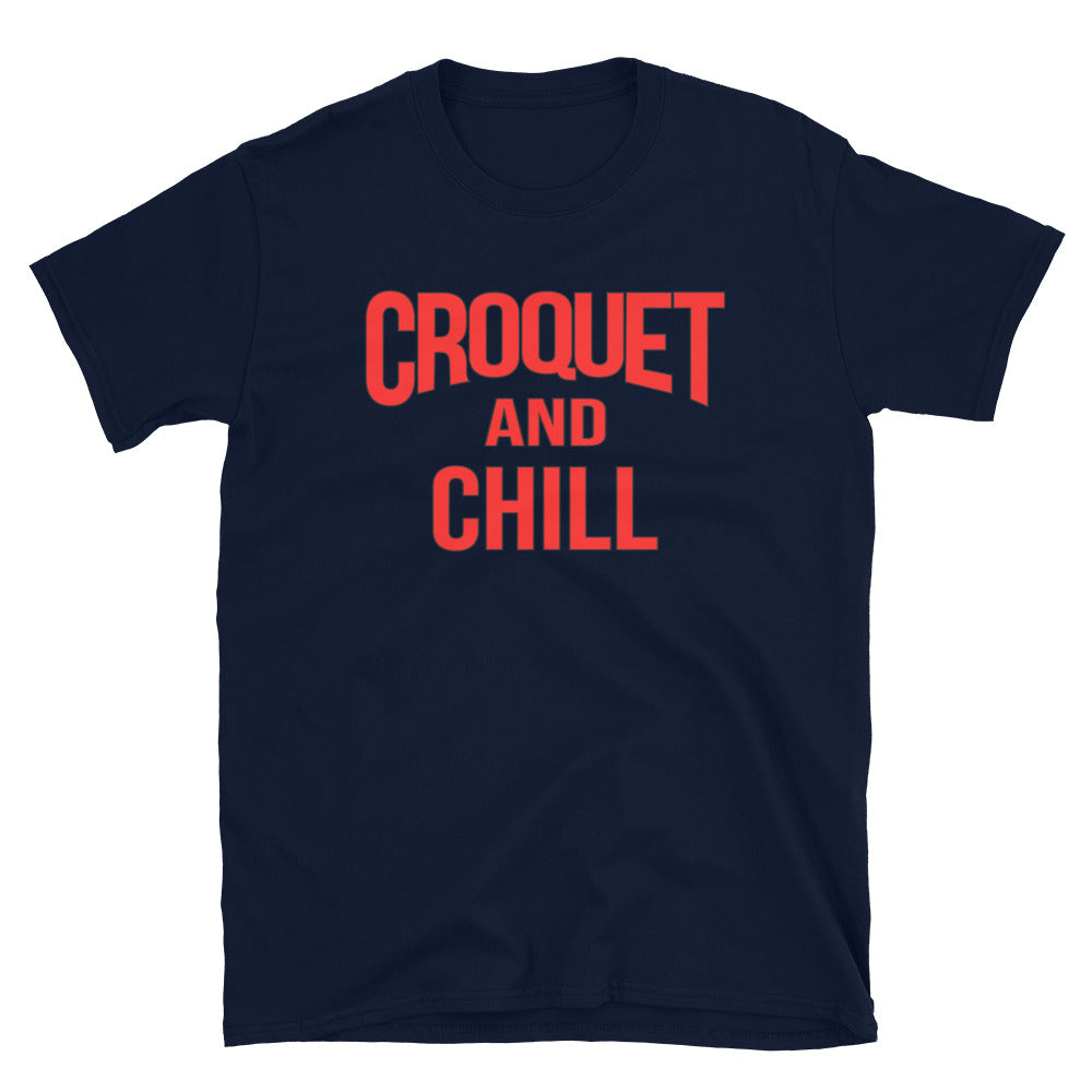 Croquet and Chill. Short-Sleeve Unisex T-Shirt