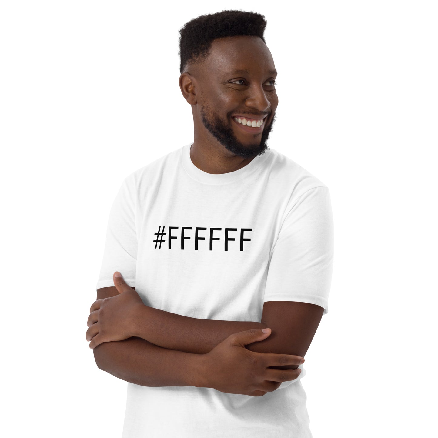 White. Short-Sleeve Unisex T-Shirt