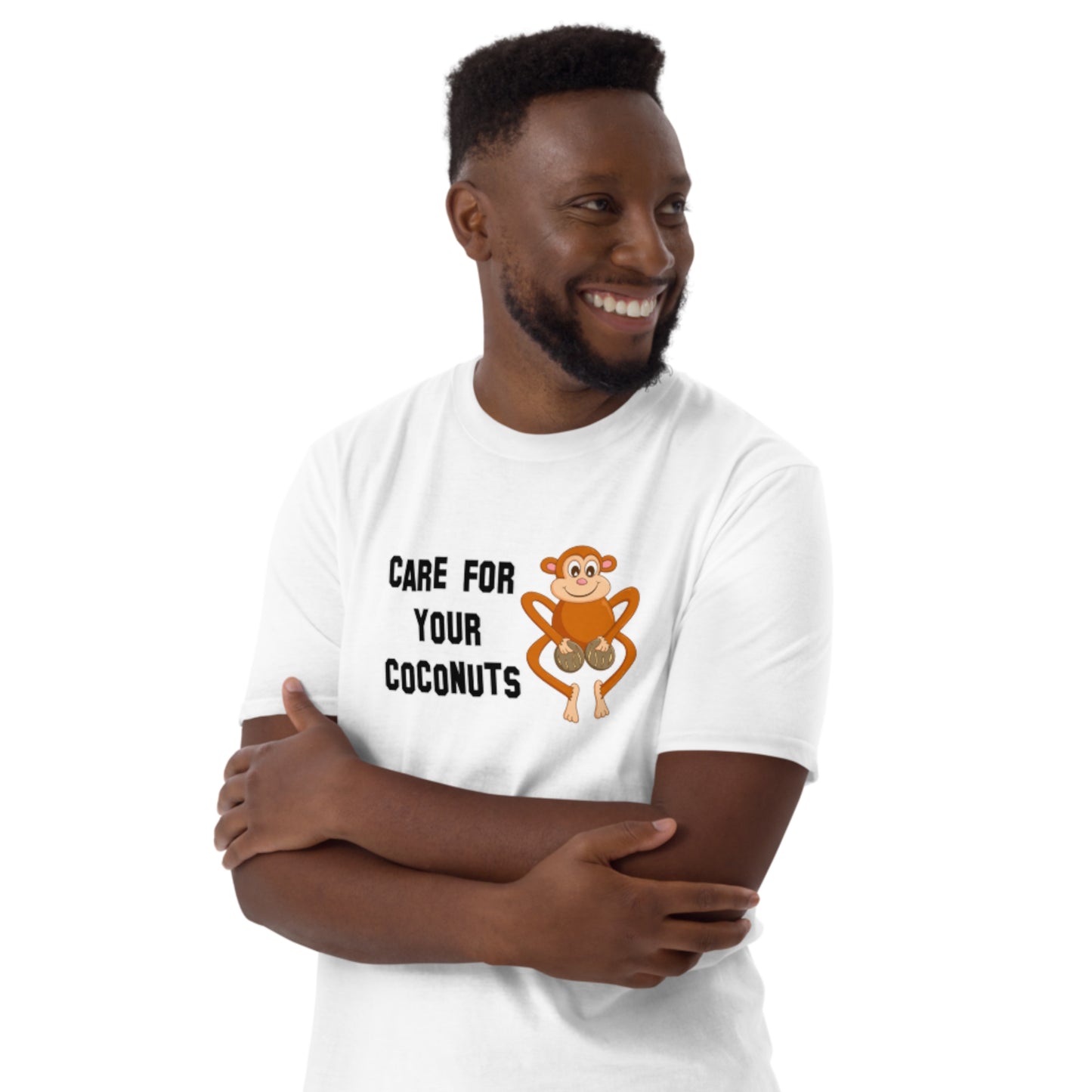 Care For Your Coconuts. Short-Sleeve Unisex T-Shirt