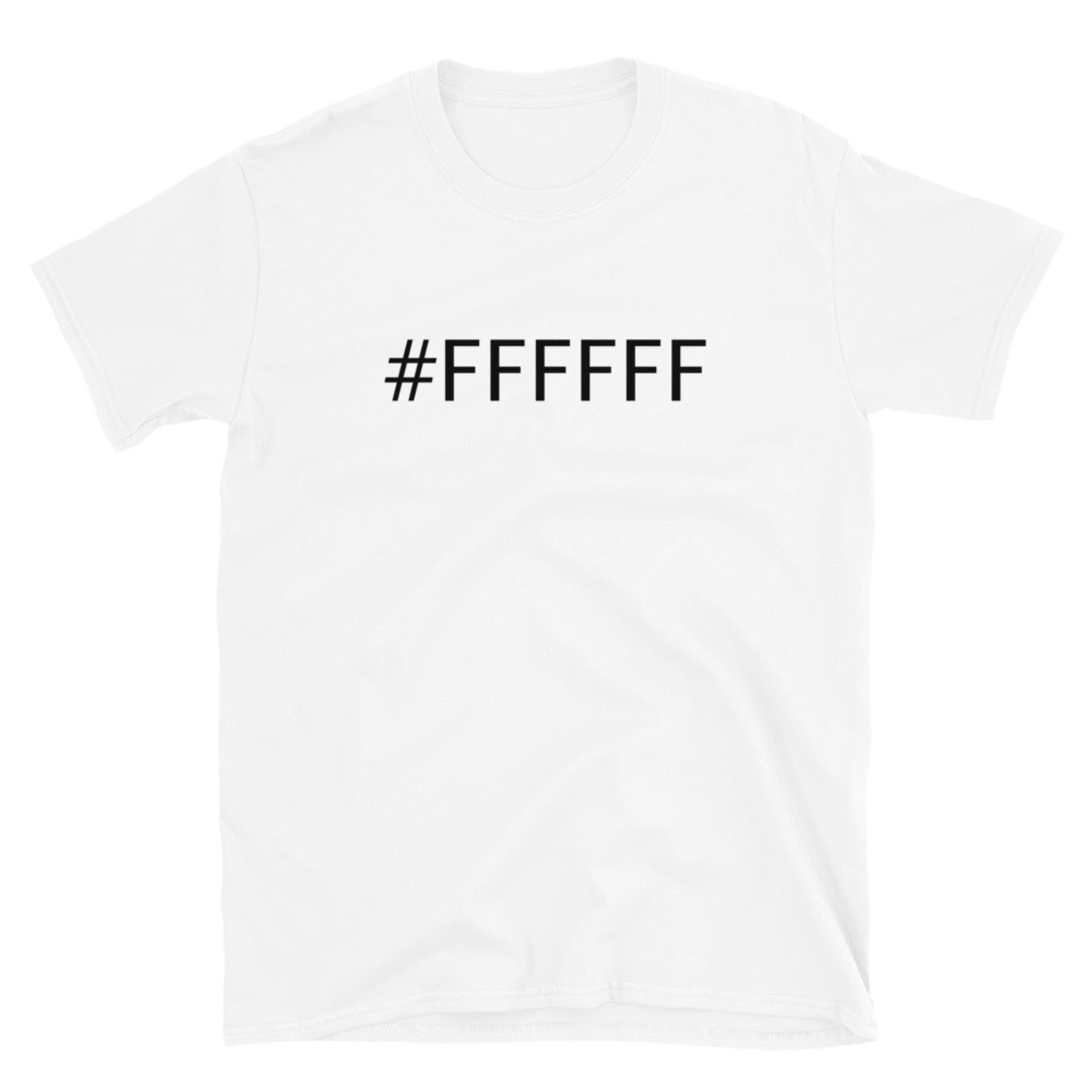 White. Short-Sleeve Unisex T-Shirt