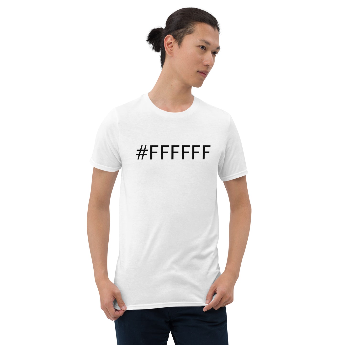 White. Short-Sleeve Unisex T-Shirt