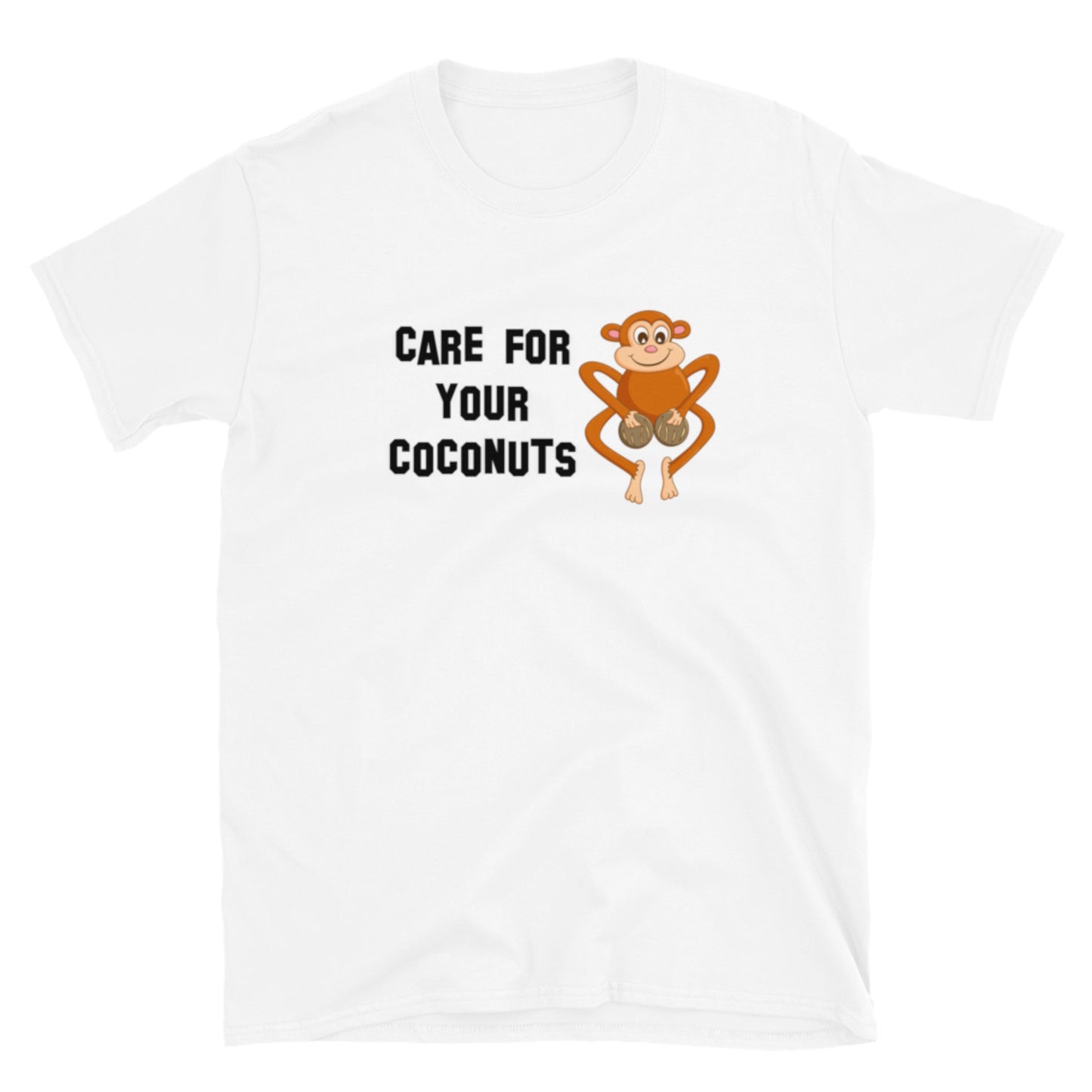 Care For Your Coconuts. Short-Sleeve Unisex T-Shirt