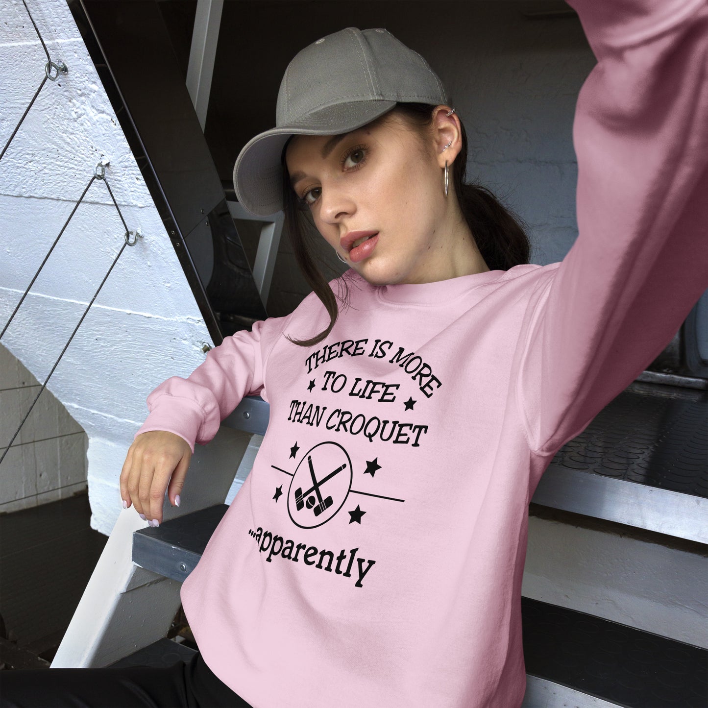 There is more to life than croquet - apparently. Unisex Sweatshirt
