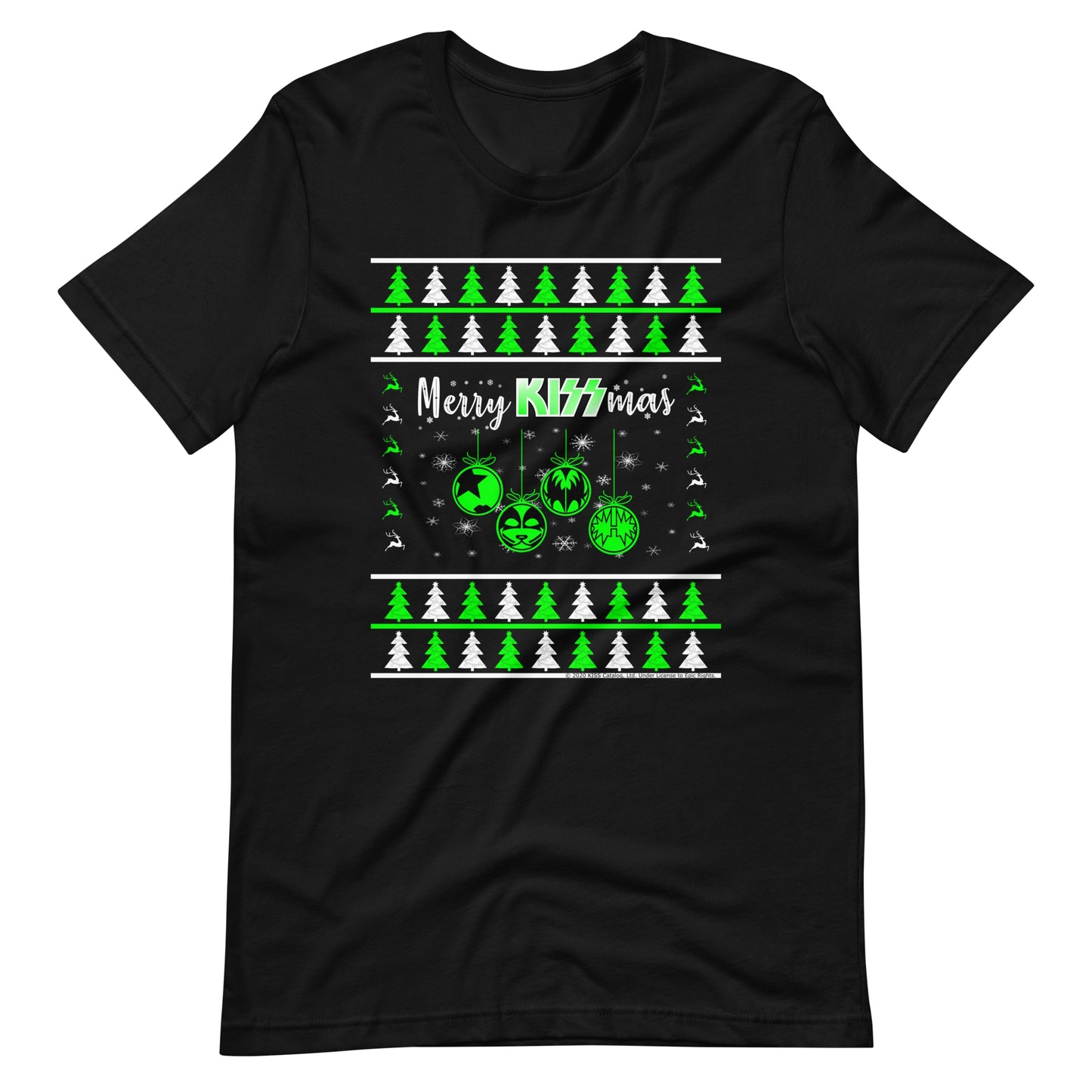 Merry Kissmas - Christmas Sweater Design. Unisex t-shirt