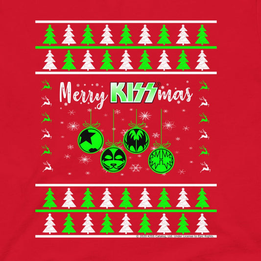 Merry Kissmas - Christmas Sweater Design. Unisex t-shirt