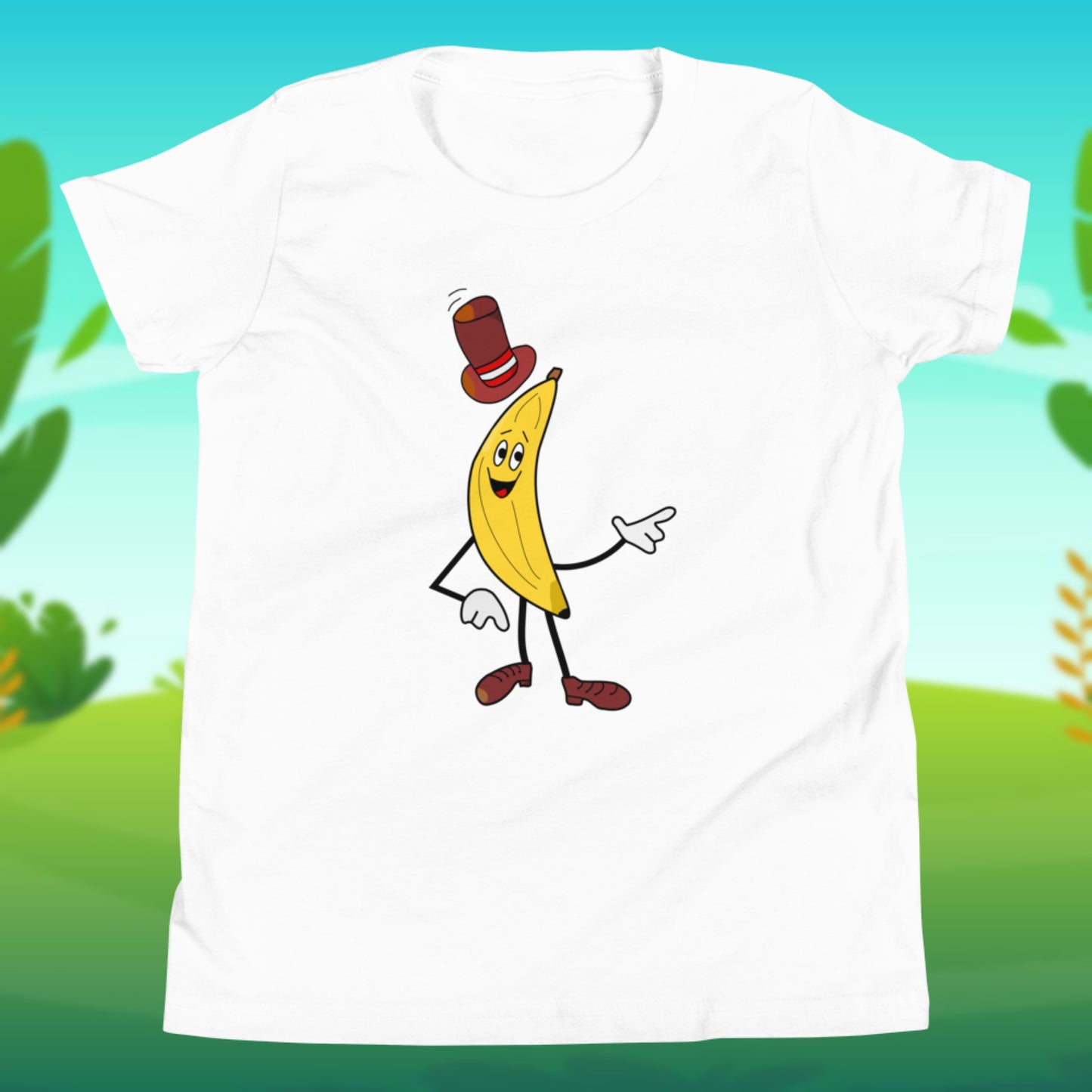 Banana Dandy. Kids Heavy Cotton Tee