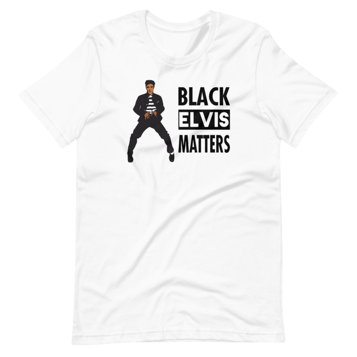 Black Elvis Matters.  Short-Sleeve Unisex T-Shirt