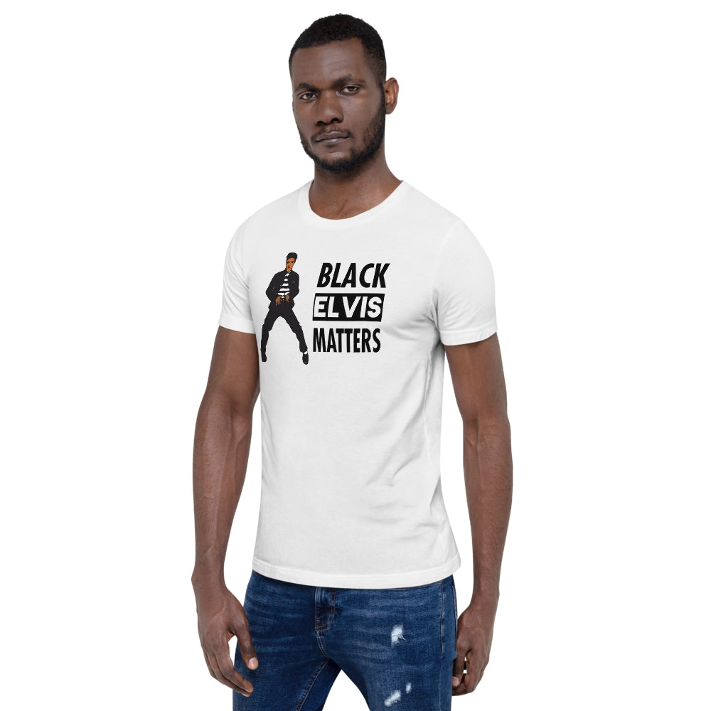 Black Elvis Matters.  Short-Sleeve Unisex T-Shirt