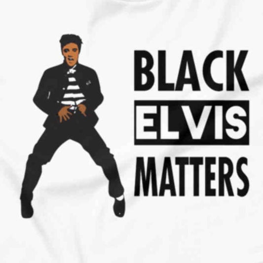 Black Elvis Matters.  Short-Sleeve Unisex T-Shirt