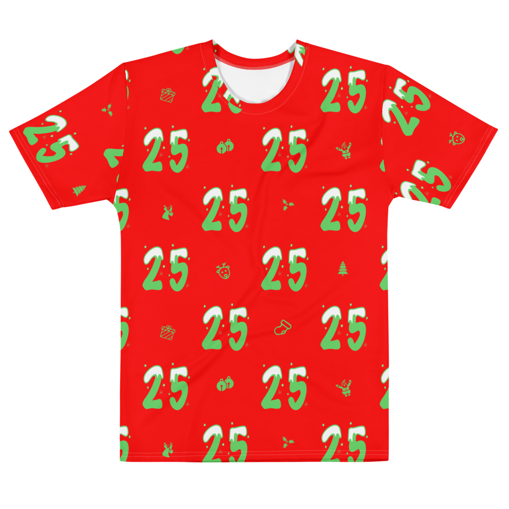 Christmas December 25 Red