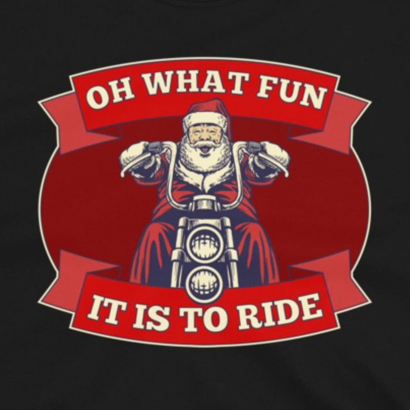 Oh What Fun It Is To Ride.  Short-Sleeve Unisex T-Shirt