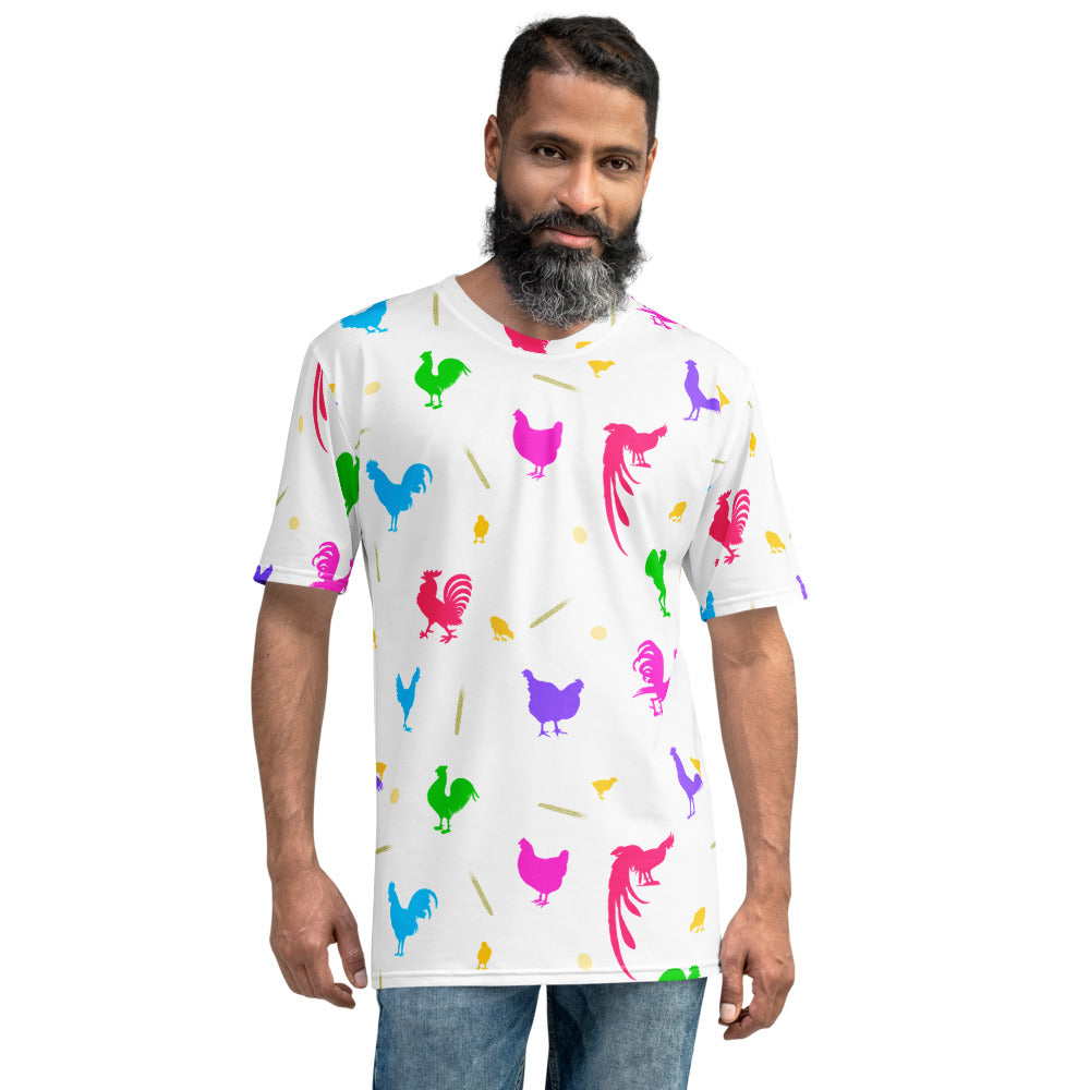 Chickens, chickens everywhere. Adult Unisex T-shirt