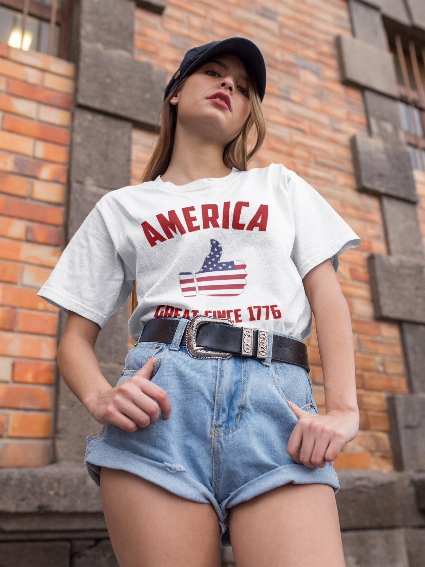 4th of July. America Great Since 1776.   Short-Sleeve Unisex T-Shirt