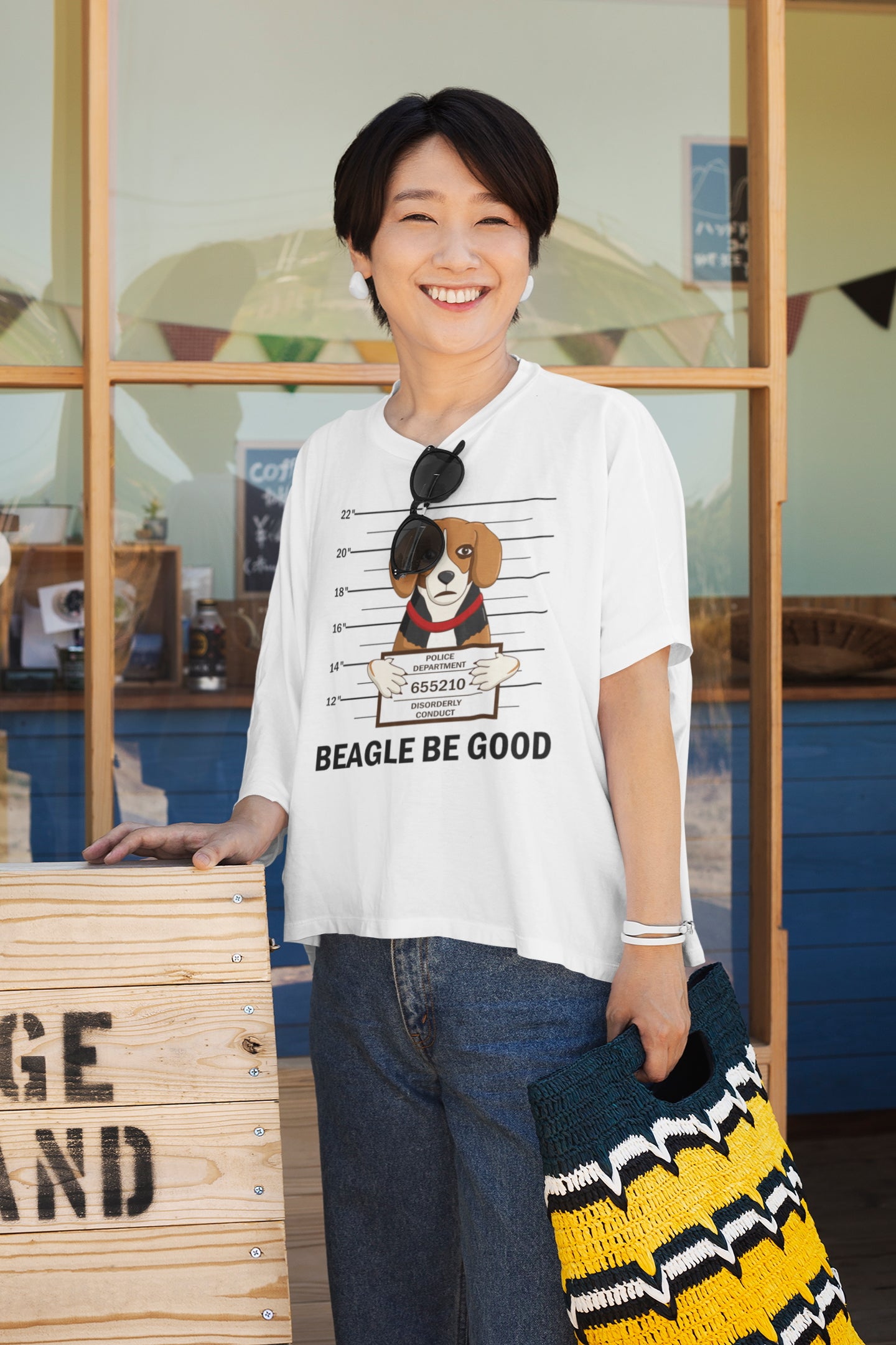 Beagle Be Good. Short-Sleeve Unisex T-Shirt