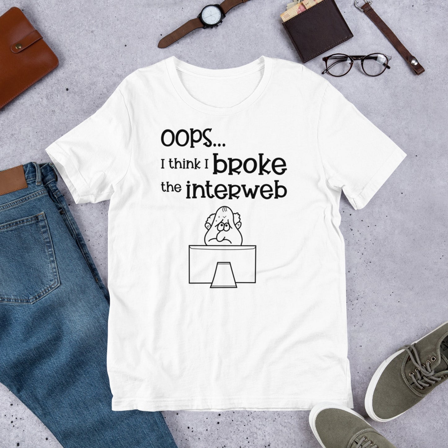 Oops, I think broke the interweb. Short-Sleeve Unisex T-Shirt