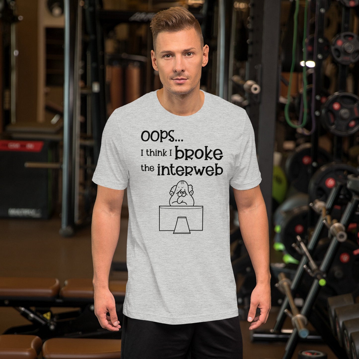 Oops, I think broke the interweb. Short-Sleeve Unisex T-Shirt