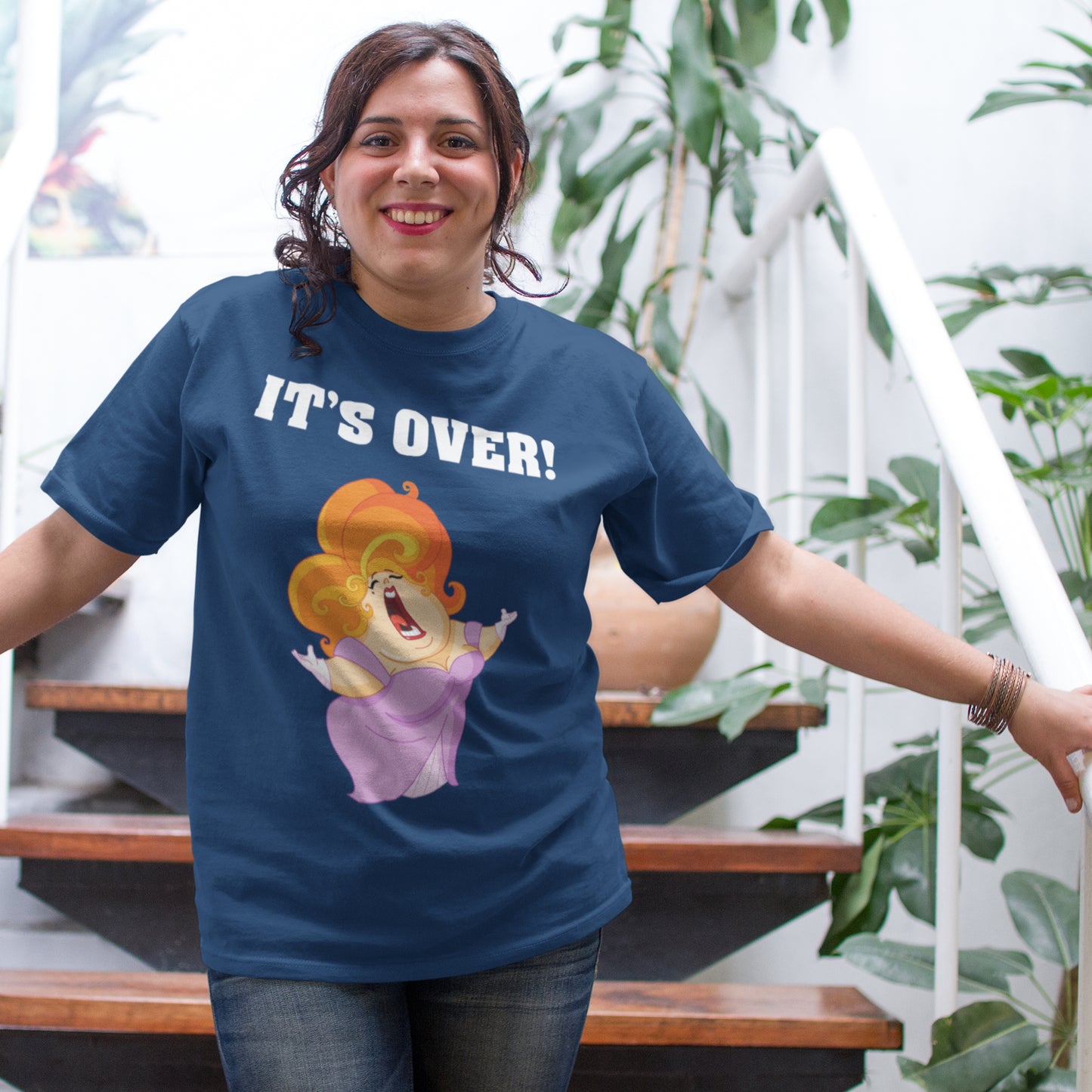 It's Over. It Aint Over Until The Fat Lady Sings. Adult Unisex T-Shirt