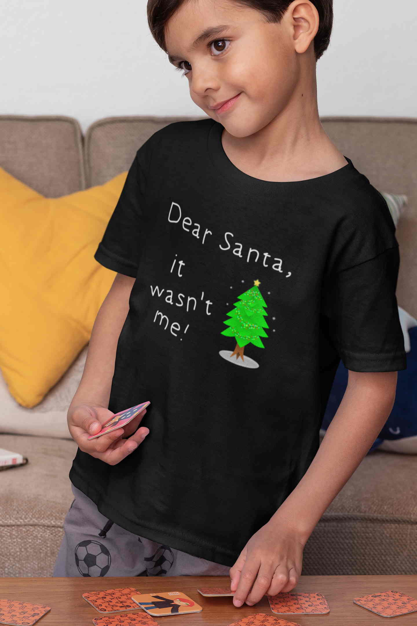 Dear Santa. It Wasn't Me. Kids T-shirt