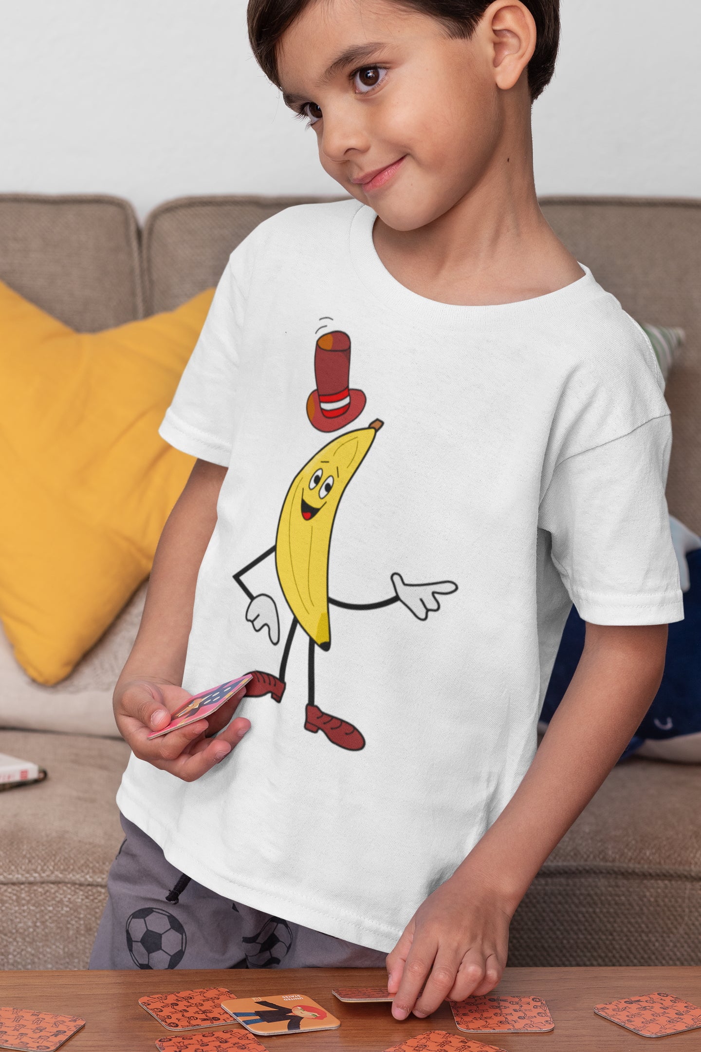 Banana Dandy. Kids Heavy Cotton Tee